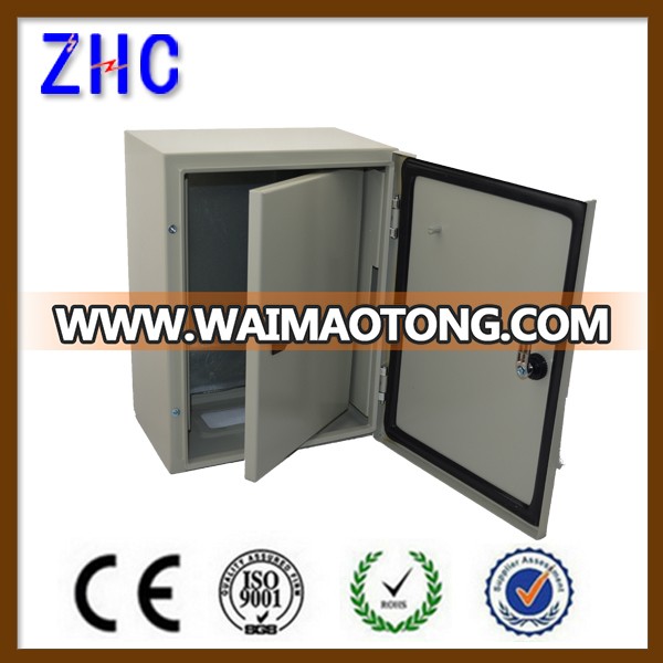 2015 Hot Sale ISO9001 CE Certificated Powder Coating Steel NEMA IP65 Metal Distribution Box with Inside Door