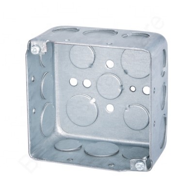 hardware 4"square welded junction electric wire boxes